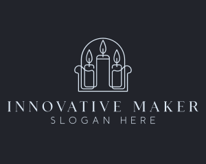 Candle Maker Decor logo design