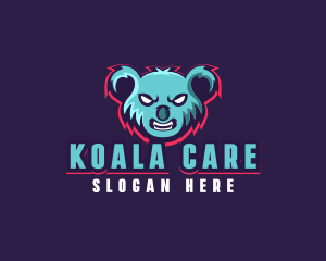 Angry Koala Gaming logo design