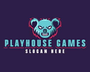 Angry Koala Gaming logo design