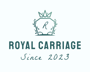 Royal Organic Crown logo design