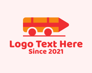 Toy Bus Pencil  logo