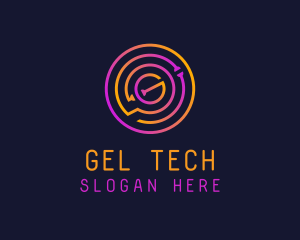 Labyrinth Tech Letter G logo design