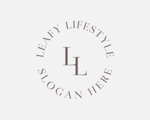 Elegant Aesthetic Lifestyle  logo design