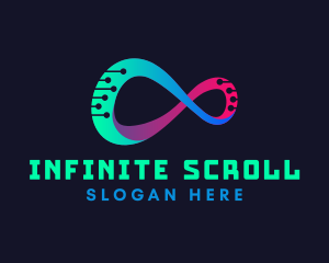 Tech Software Infinity logo design