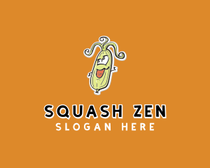 Cartoon Corn Vegetable logo design