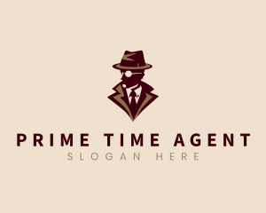 Gentleman Detective Agent logo design