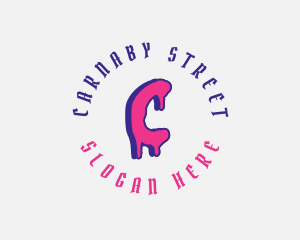 Street Graffiti Paint logo design