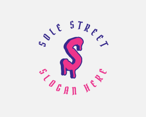 Street Graffiti Paint logo design