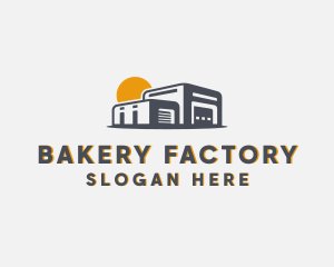 Warehouse Factory Storage logo design