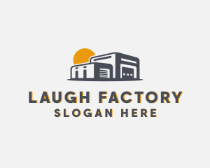 Warehouse Factory Storage logo design