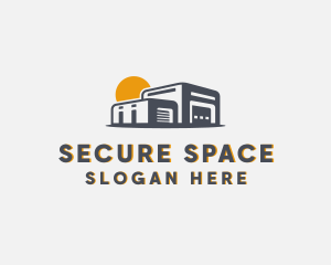 Warehouse Factory Storage logo design