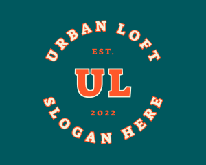 Urban Retro Varsity logo design