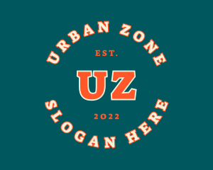 Urban Retro Varsity logo design