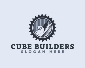 Chisel Sculpting Wood logo design