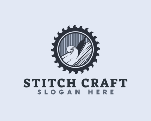 Chisel Sculpting Wood logo design