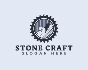 Chisel Sculpting Wood logo design