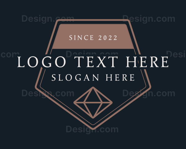 Elegant Diamond Gem Logo