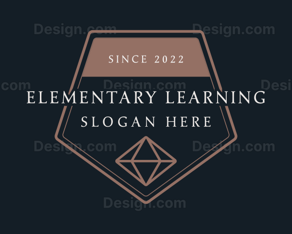 Elegant Diamond Gem Logo