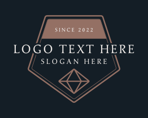 Elegant Diamond Gem logo