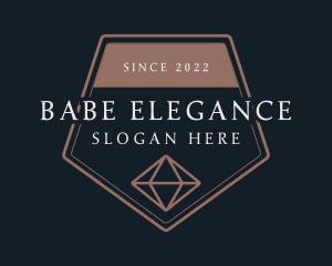 Elegant Diamond Gem logo design