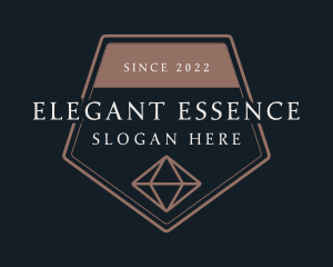 Elegant Diamond Gem logo design