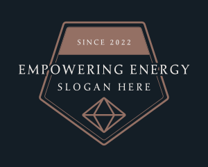 Elegant Diamond Gem logo design