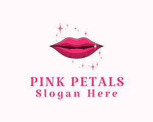 Beauty Feminine Lips  logo design