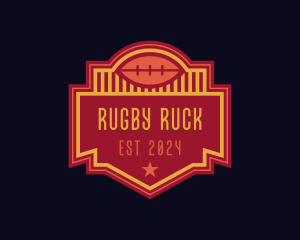 Rugby Football Athlete logo