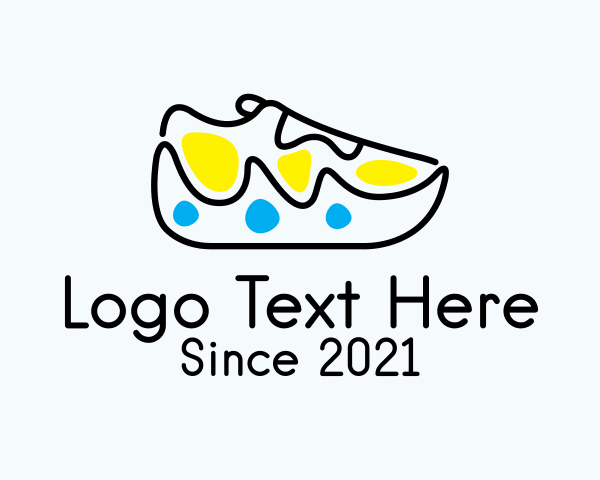 Rubber Shoes logo example 4