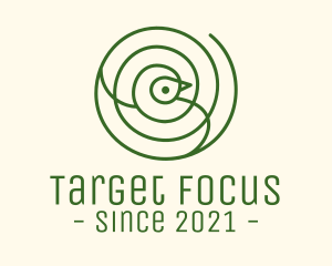 Simple Bird Target logo