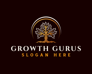 Luxury Tree Wellness logo design