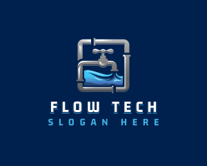 Faucet Water Pipeline logo