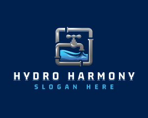 Faucet Water Pipeline logo