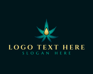 Marijuana Leaf Oil logo