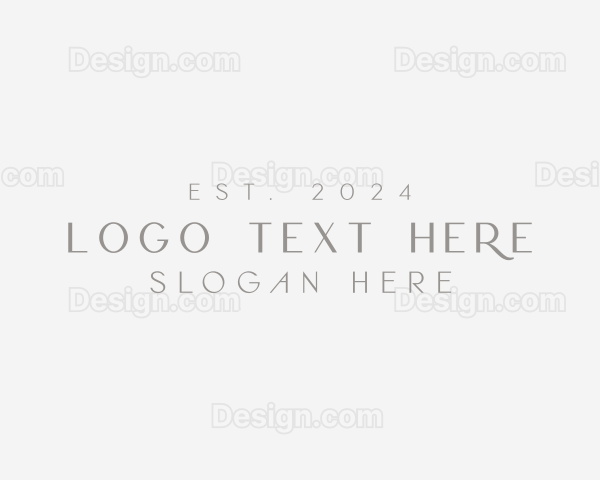 Elegant Minimalist Business Logo