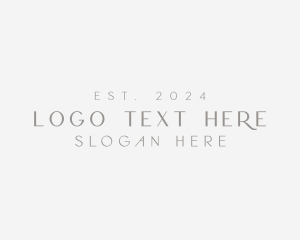 Elegant Minimalist Business logo