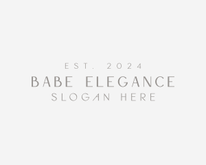 Elegant Minimalist Business logo design