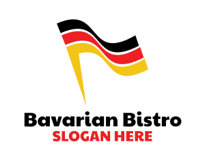 Abstract German Flag logo