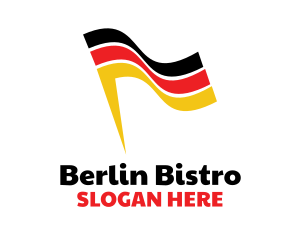 Abstract German Flag logo