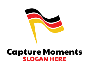 Abstract German Flag logo
