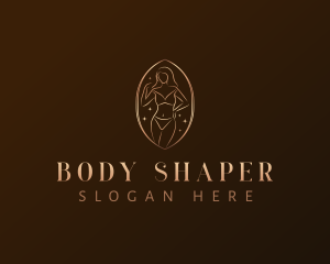 Female Woman Body logo design