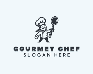 Gourmet Restaurant Chef logo design