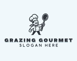 Gourmet Restaurant Chef logo design