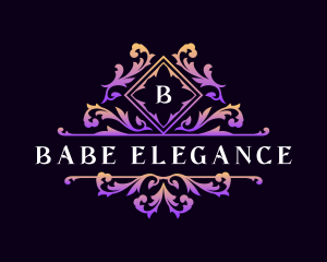 Elegant Floral Decorative logo design