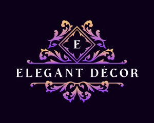 Elegant Floral Decorative logo design