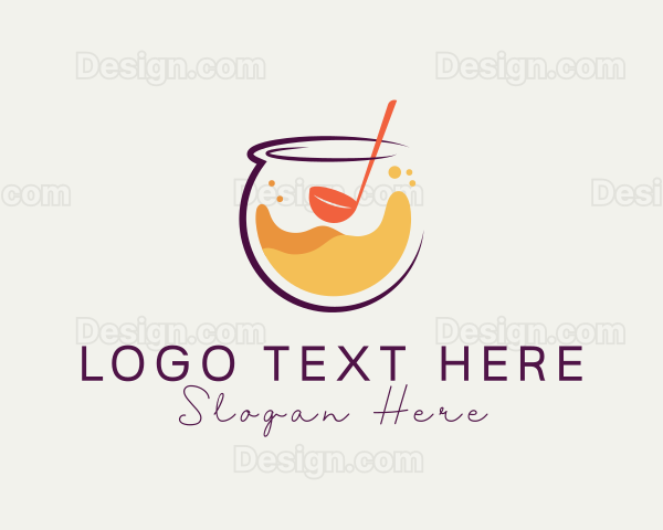 Orange Juice Ladle Logo