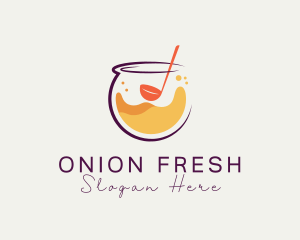 Orange Juice Ladle logo design