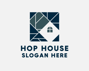 House Flooring Tile  logo design