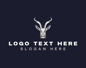 Animal Antelope Antler logo