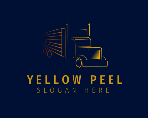 Cargo Delivery Truck logo design